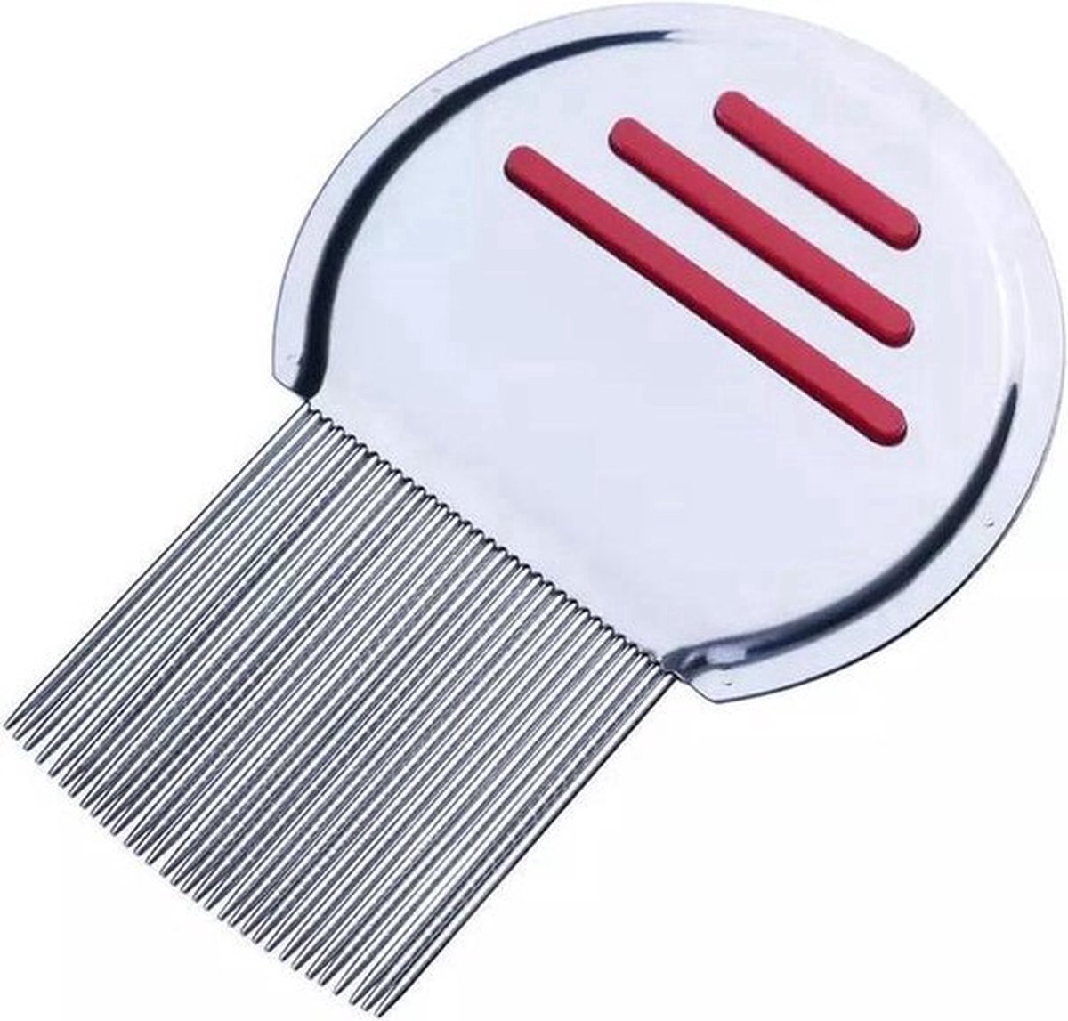 Set of 3 Lice Combs | Lice Brush | Flea Comb | Nits Comb | Dust Comb | Lice Remover | Stainless Steel | Green, Blue & Red - Image 4