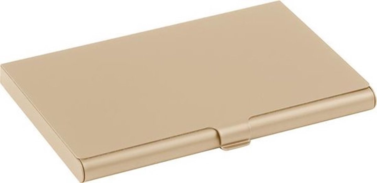 Aluminum Business Card Holder | Card Holder | Card Holder | Business Card Folder | Card Holder | Credit Card Holder | Gold - Image 2