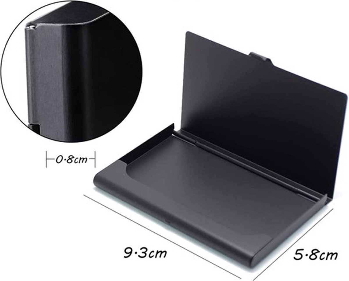 Aluminum Business Card Holder | Card Holder | Card Holder | Business Card Folder | Card Holder | Credit Card Holder | Gold - Image 4