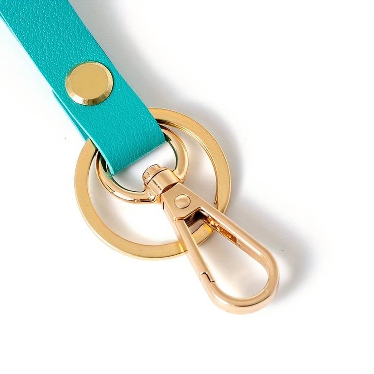 Luxury Ladies' Keychain | Key Holder | Car Keychain | Modern Style | With Double Key Rings | Pink - Image 5