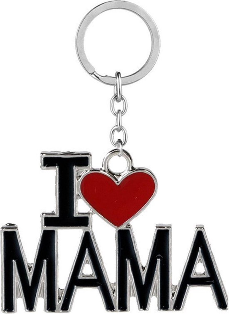 Keychain I Love Mom I Mother's Day Gift I Keychain Mom I Key Holder I Gift I Silver - Image 4