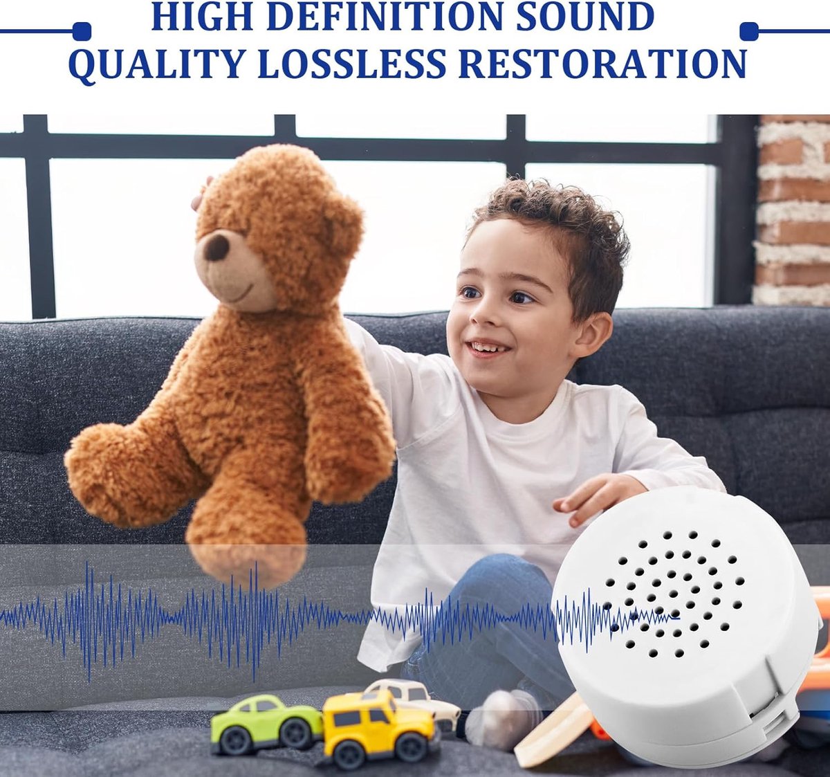 Voice Recorder for Plush – 30 seconds, customizable, DIY gift - Image 5