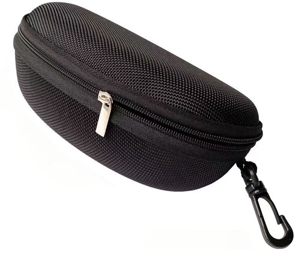 Portable Glasses Case Hard Case - Glasses Pouch - Waterproof Sunglasses Storage - Hard Box With Zipper and Olip - Durable Protective Case for Glasses - Image 4