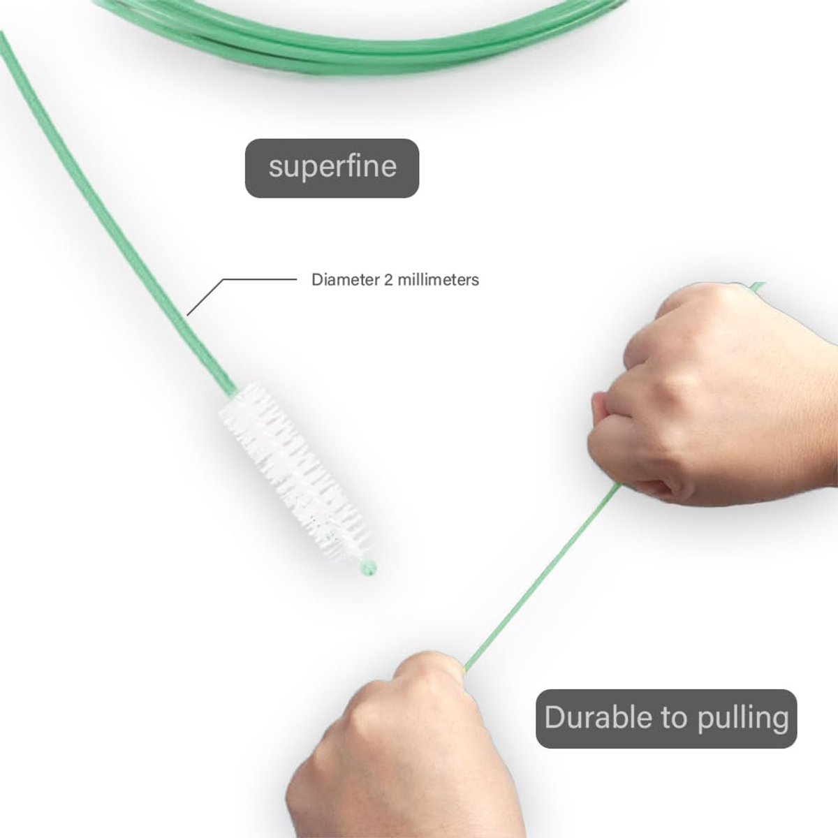 Drain Unblocking Spring - 5M Drain Unblocker - Cleaning Spring - Sink Unblocker - Extra Long Flexible Wire - For Narrow Drain Holes - Pipe Cleaner and Excavator - Image 2