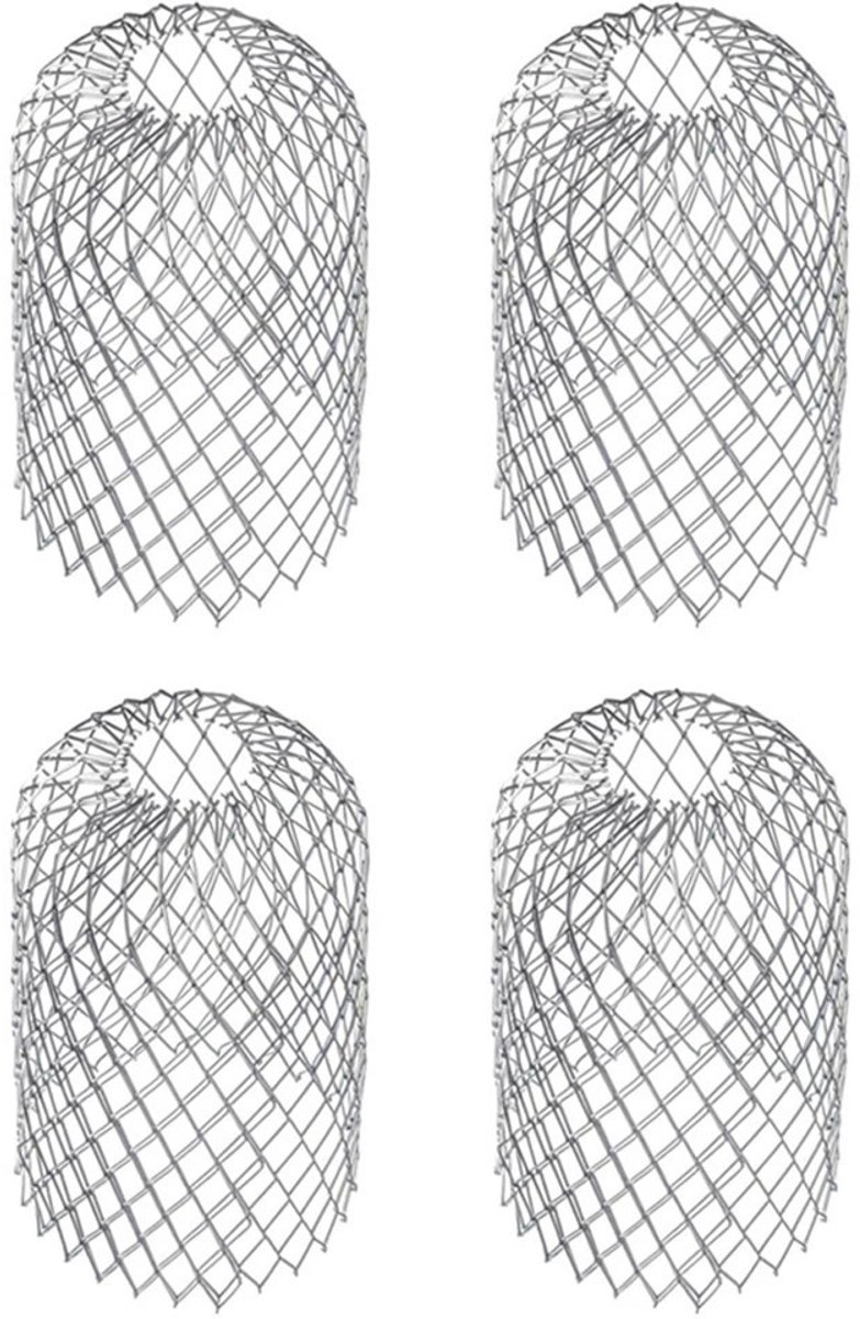 Gutter Leaf Filter 4-piece – Wire Mesh Guard, 10x17cm, gutter protector - Image 1