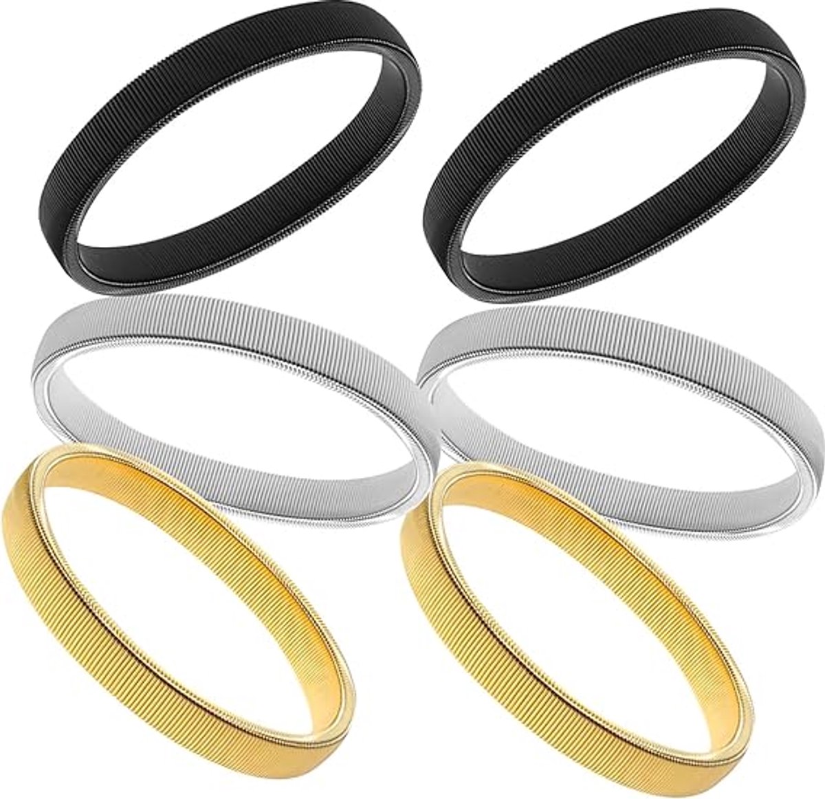 Sleeve holders 3 pairs – Non-slip, elastic, for long sleeves - Image 1