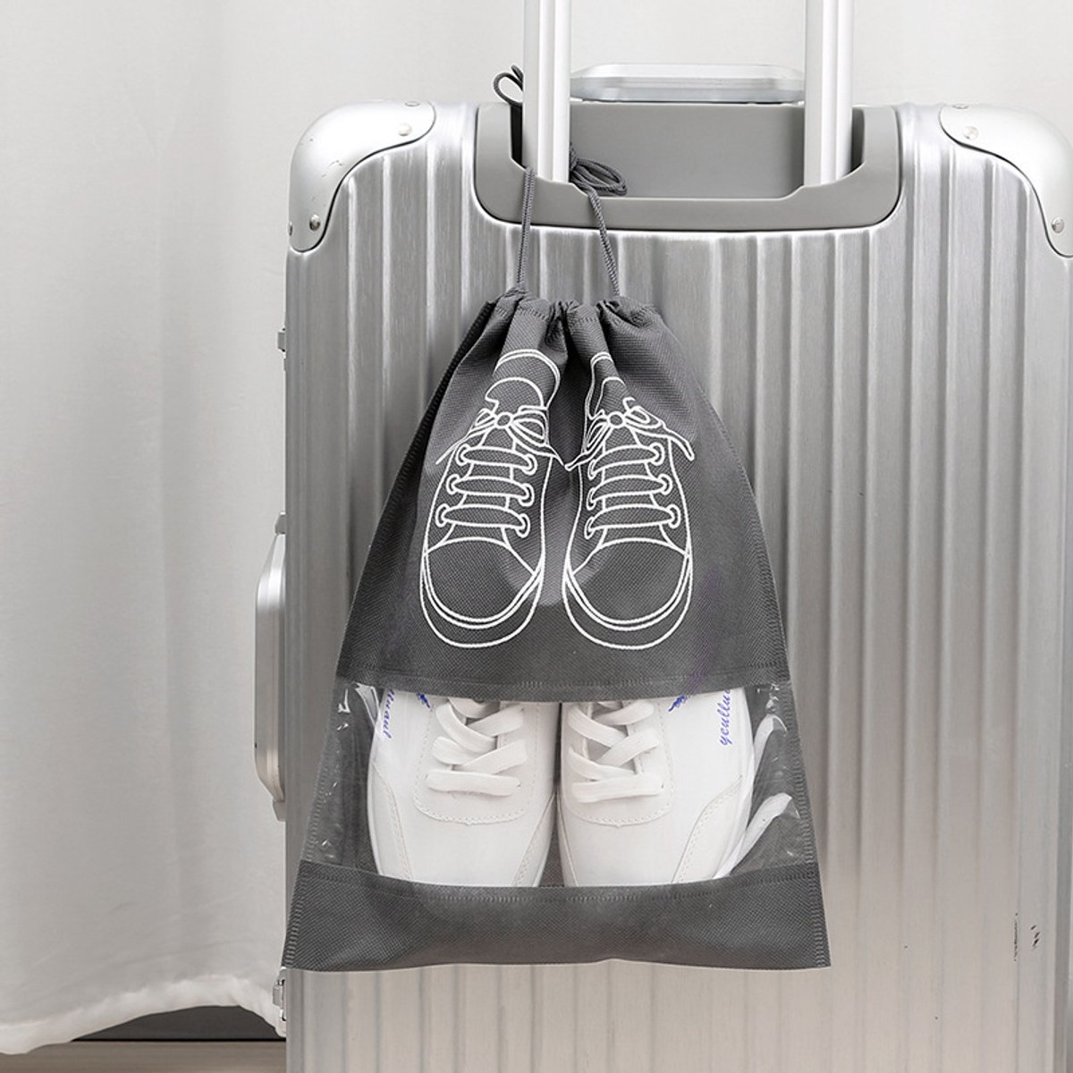 Shoe Storage Bags 5-piece – Non-woven, 36x45 cm, home/travel - Image 3