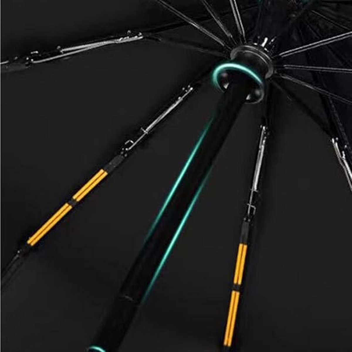 Folding umbrella 12-foot umbrella men and women windproof large size rainproof sun-resistant foldable - Image 3