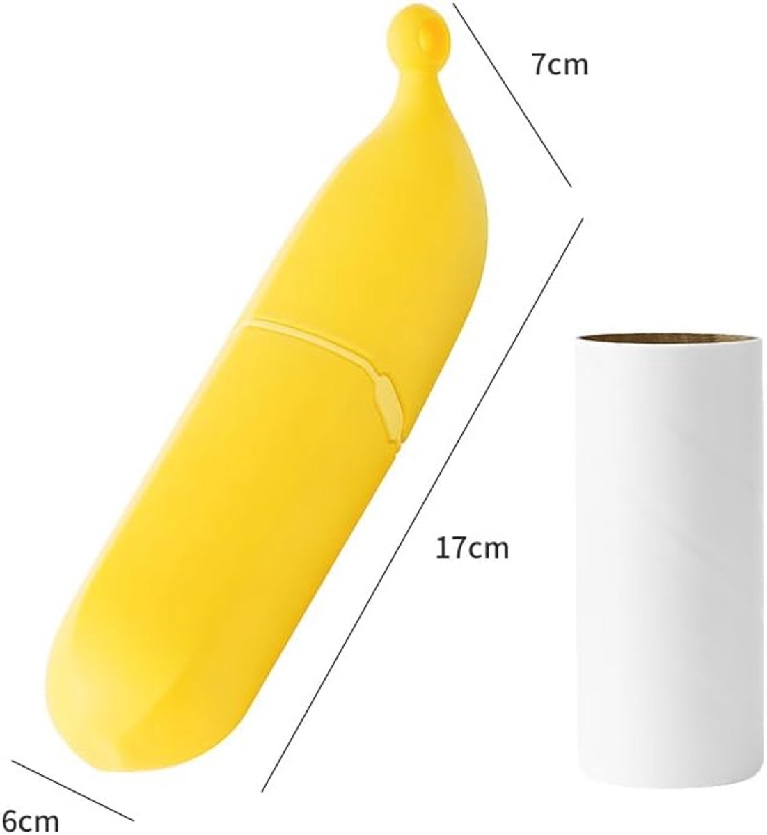 Double-Sided Felt Brush - Cartoon Cat Shape - Hair Removal Tool for Clothing and Pet Hair - Image 1