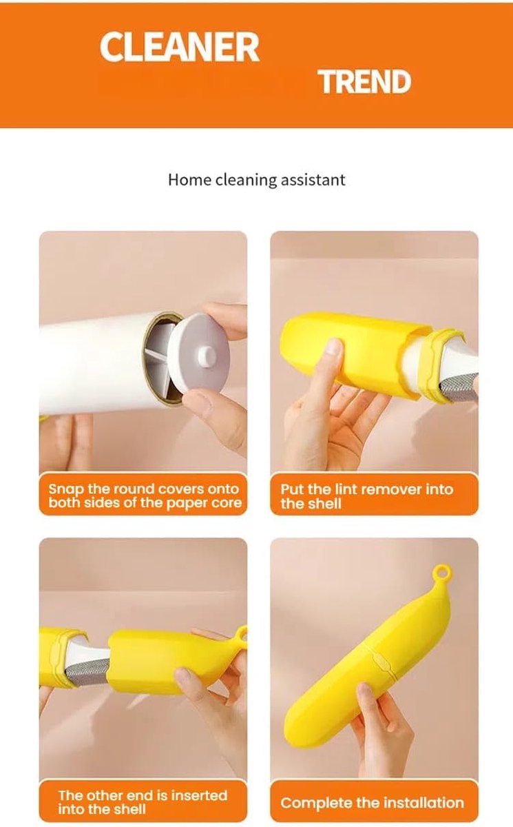 Double-Sided Felt Brush - Cartoon Cat Shape - Hair Removal Tool for Clothing and Pet Hair - Image 2