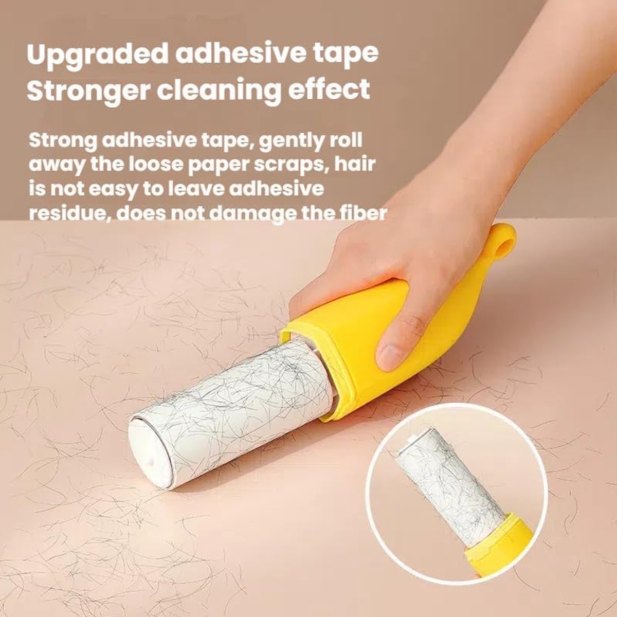 Double-Sided Felt Brush - Cartoon Cat Shape - Hair Removal Tool for Clothing and Pet Hair - Image 5