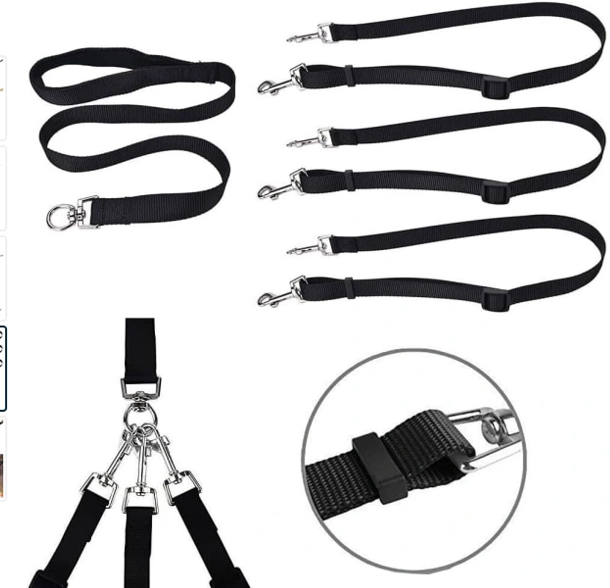 3-in-1 Dog Leash – Adjustable, detachable, for medium-sized dogs - Image 2