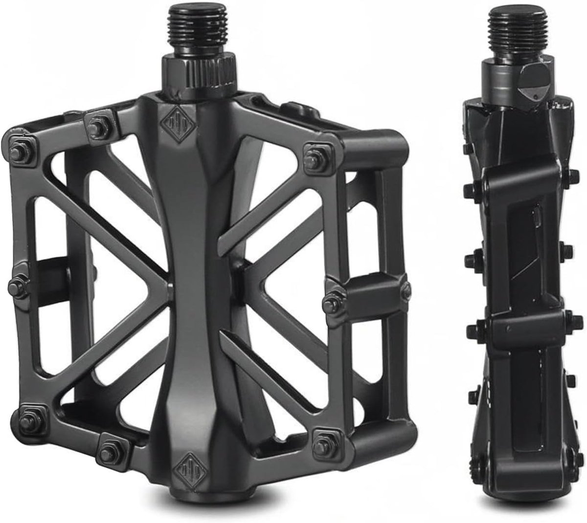 Foot pedals - 9/16 inch mountain bike foot pedals - with waterproof, sealed bearings - 2-pack - Image 1