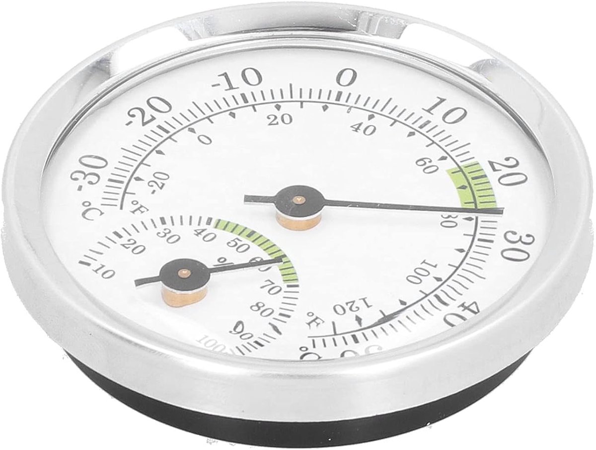 Dial Thermometer-Hygrometer Mini - -30~50℃ - For Refrigerator & Cigar Box - Image 5