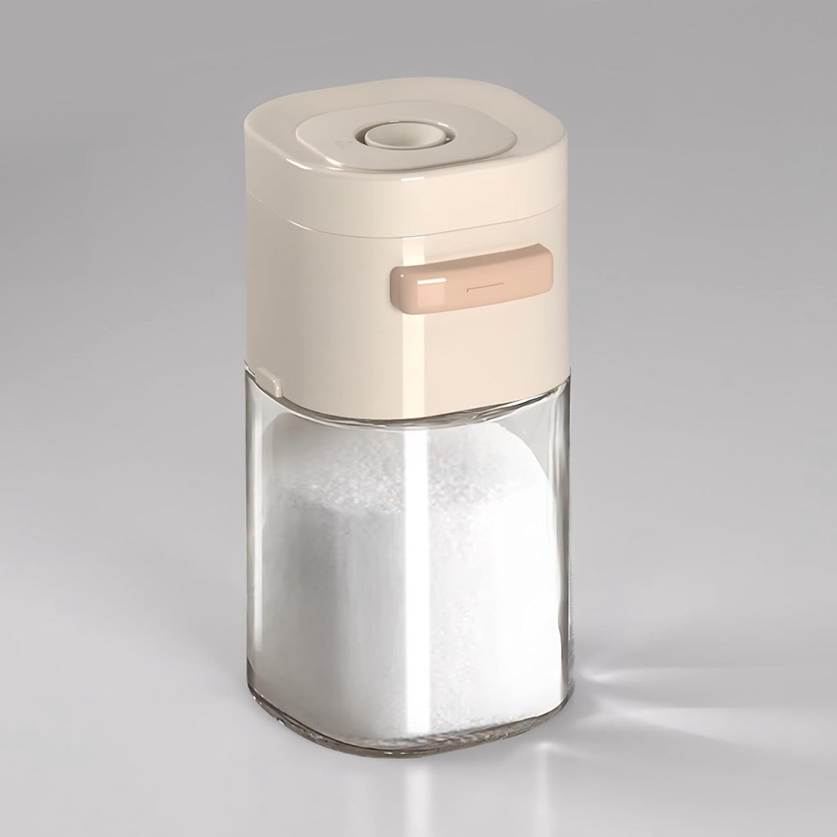 6.4 oz shaker with lid - suitable for kitchen spice tools - Image 1