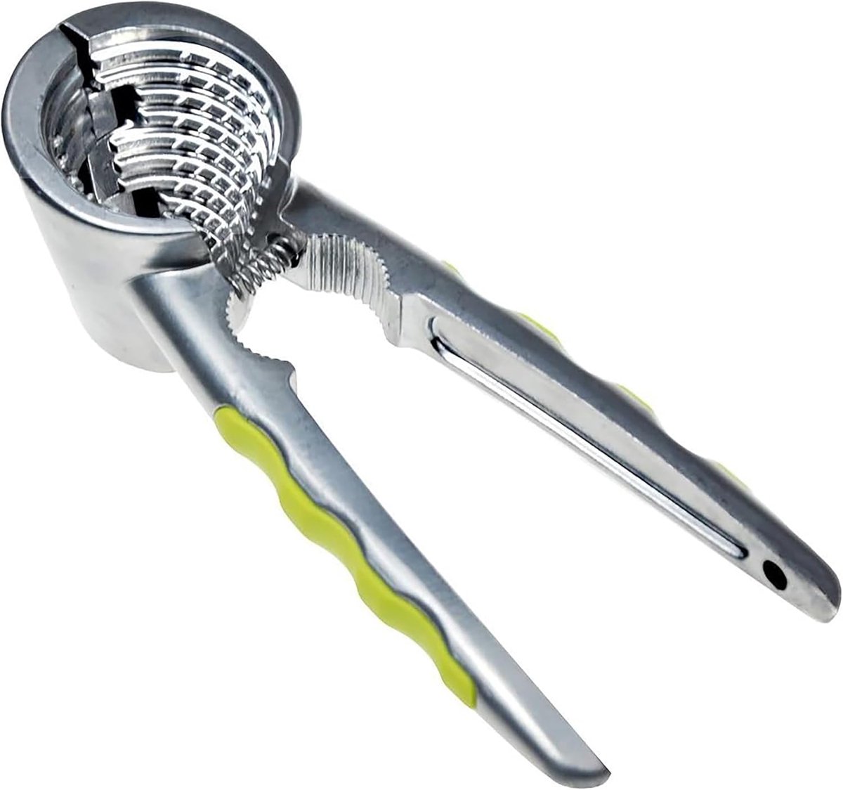 Nutcracker - with non-slip silicone handle - suitable for walnuts, almonds, hazelnuts, and pistachios - Image 1
