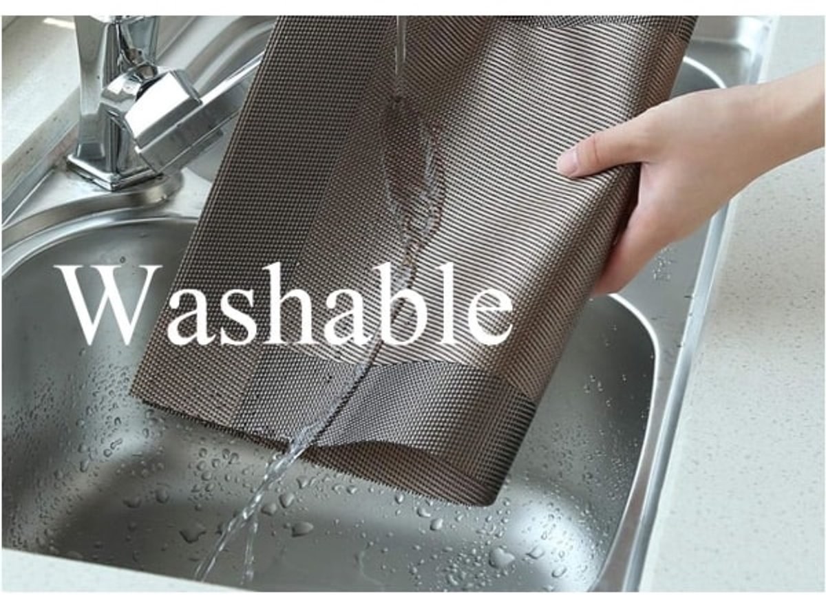 Placemats - Heat-resistant, non-slip placemats - Easy-to-wipe and clean woven placemats - Suitable for dining tables - Set of 6 pieces - Chocolate brown - Image 2