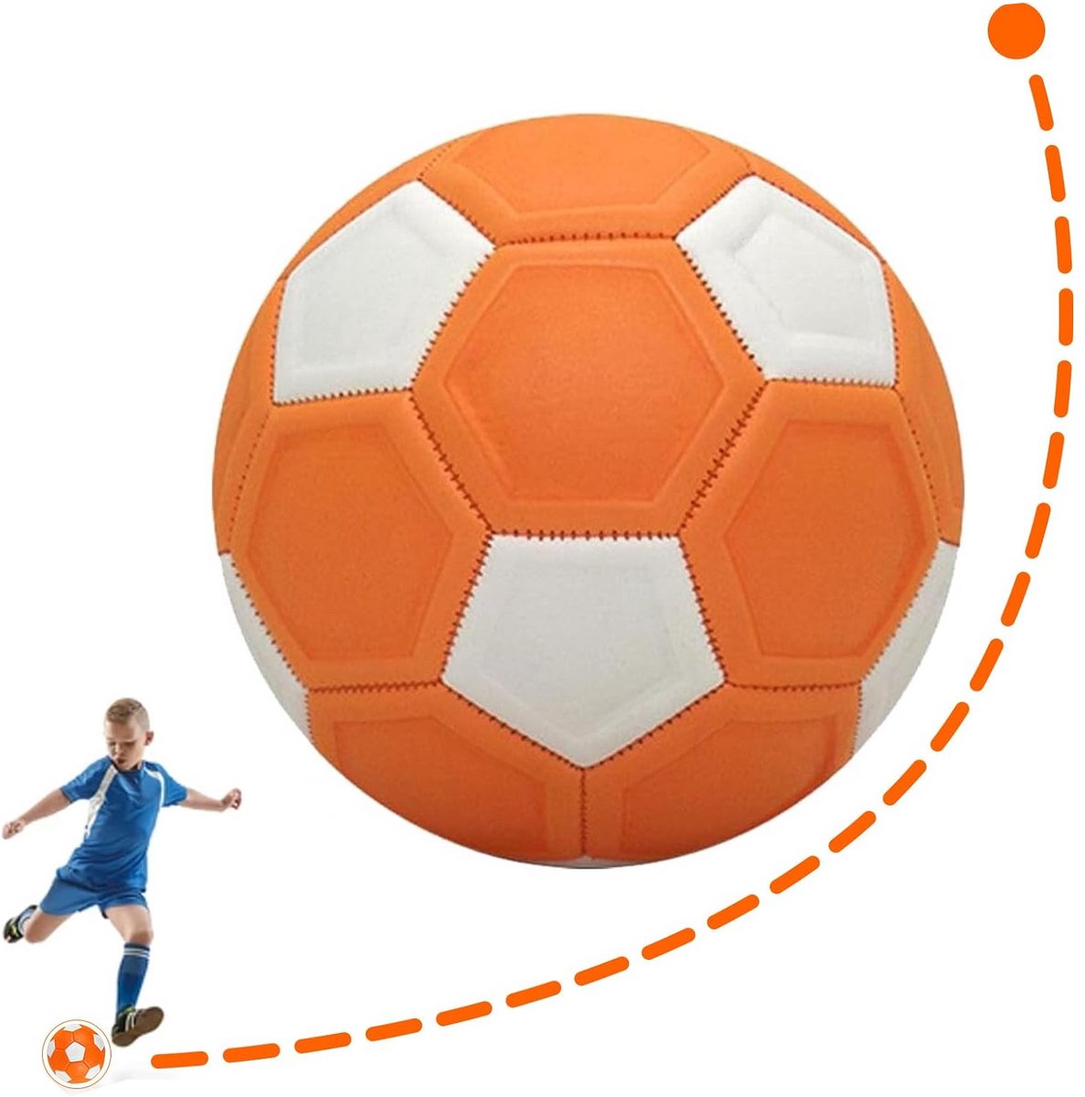 Curveball - Curve ball for outdoor games 20 cm - fun - perfect gift for children - Football ball - Football training equipment - Foosball - Football gear - Balls - Curve ball - Image 1