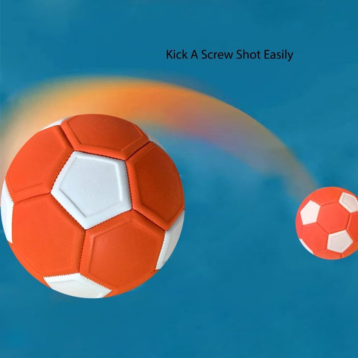Curveball - Curve ball for outdoor games 20 cm - fun - perfect gift for children - Football ball - Football training equipment - Foosball - Football gear - Balls - Curve ball - Image 3