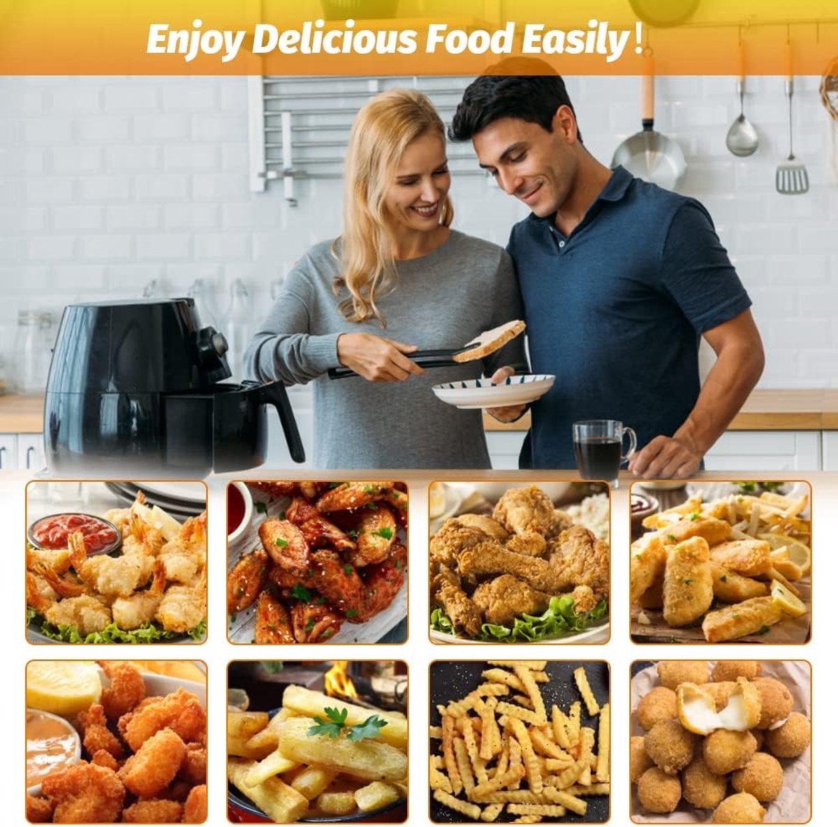 2 Airfryer Silicone Trays - Airfryer Accessories - BPA Free - Baking Paper Alternative - Airfryer Trays - Airfryer Liner - Rectangular - Airfryer Silicone Baking Paper - 17.5x12x6 Cm - Baking Mold - Black - Sustainable - Non-Stick - Dishwasher Safe - Image 3