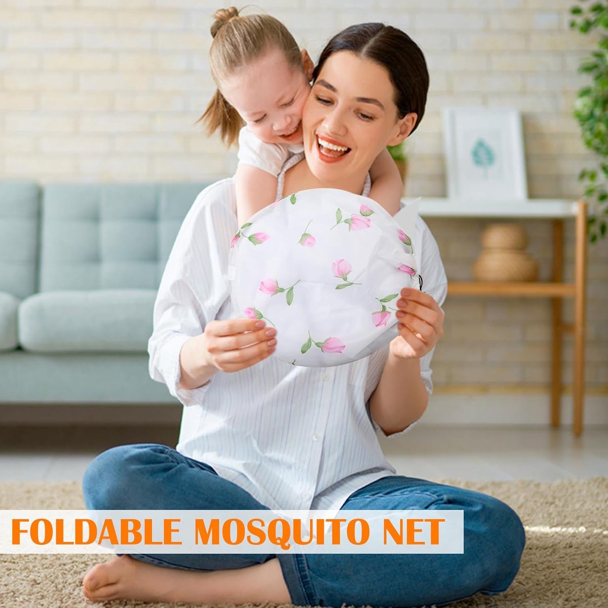 Mosquito Net Bed - Foldable Mosquito Net - L210x H56x W80cm - Pop-Up Mosquito Net Bed - Mosquito Net Tent - Mosquito Net - Cupola - Mosquito Net - Pop-Up Bed Tent - Anti-Mosquito, No Installation Required - Suitable For Camping, Backyard, Foldable Travel - Image 5