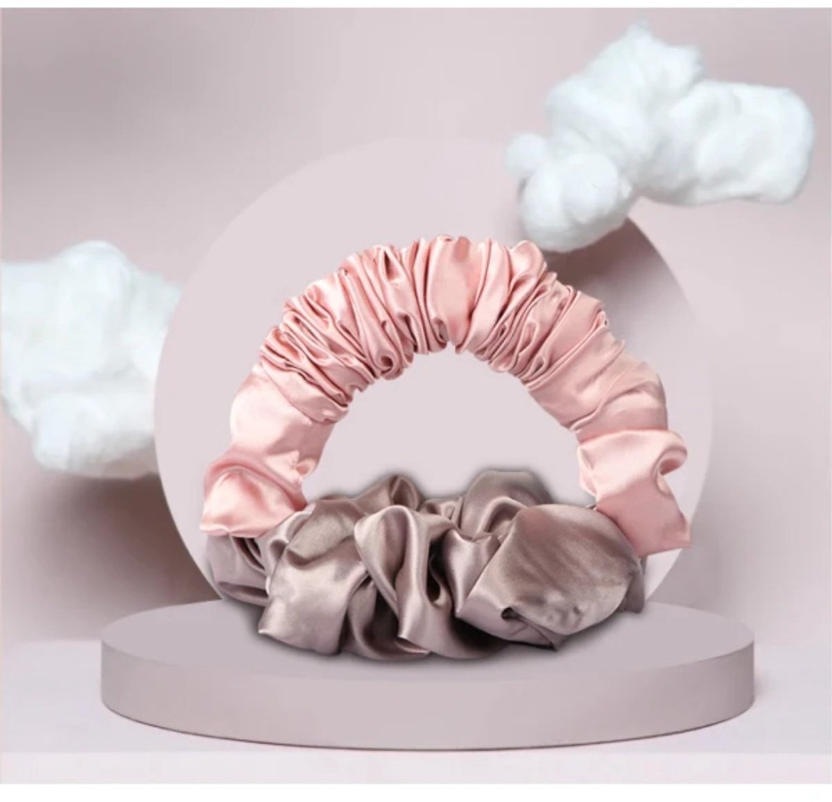 Heatless Curls - Heat-Free Curling Headband - DIY Hair Styling Tools - Curls Without Heat - Hair Curler - Soft Silk Ribbon - Hair Curler For Long Hair - Sleep Hair Rollers Wave - Curls Lazy Curling Iron Set - Curly Hair Products - Pink - Image 5