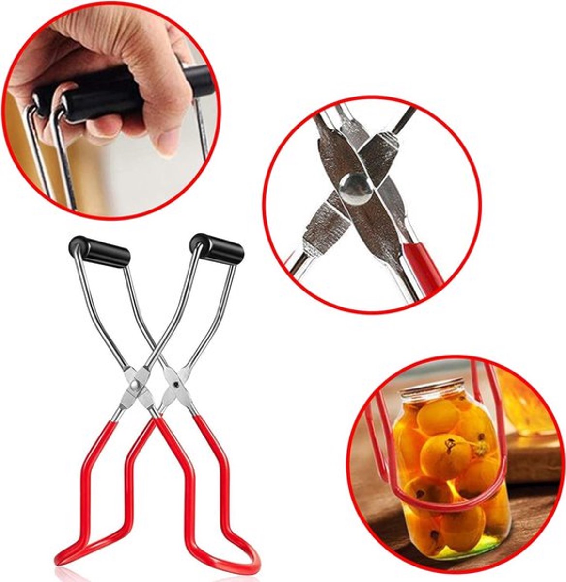 Funnel Set - 4 Pieces - Stainless Steel - Kitchen Funnels - Metal Filling Funnel - Kitchen Funnel - Jam Funnel - Includes Can Clips - Liquid - Pouring - Dishwasher Safe - Kitchen Helper Tool - For Transferring Essential Oils, Liquids - Image 2