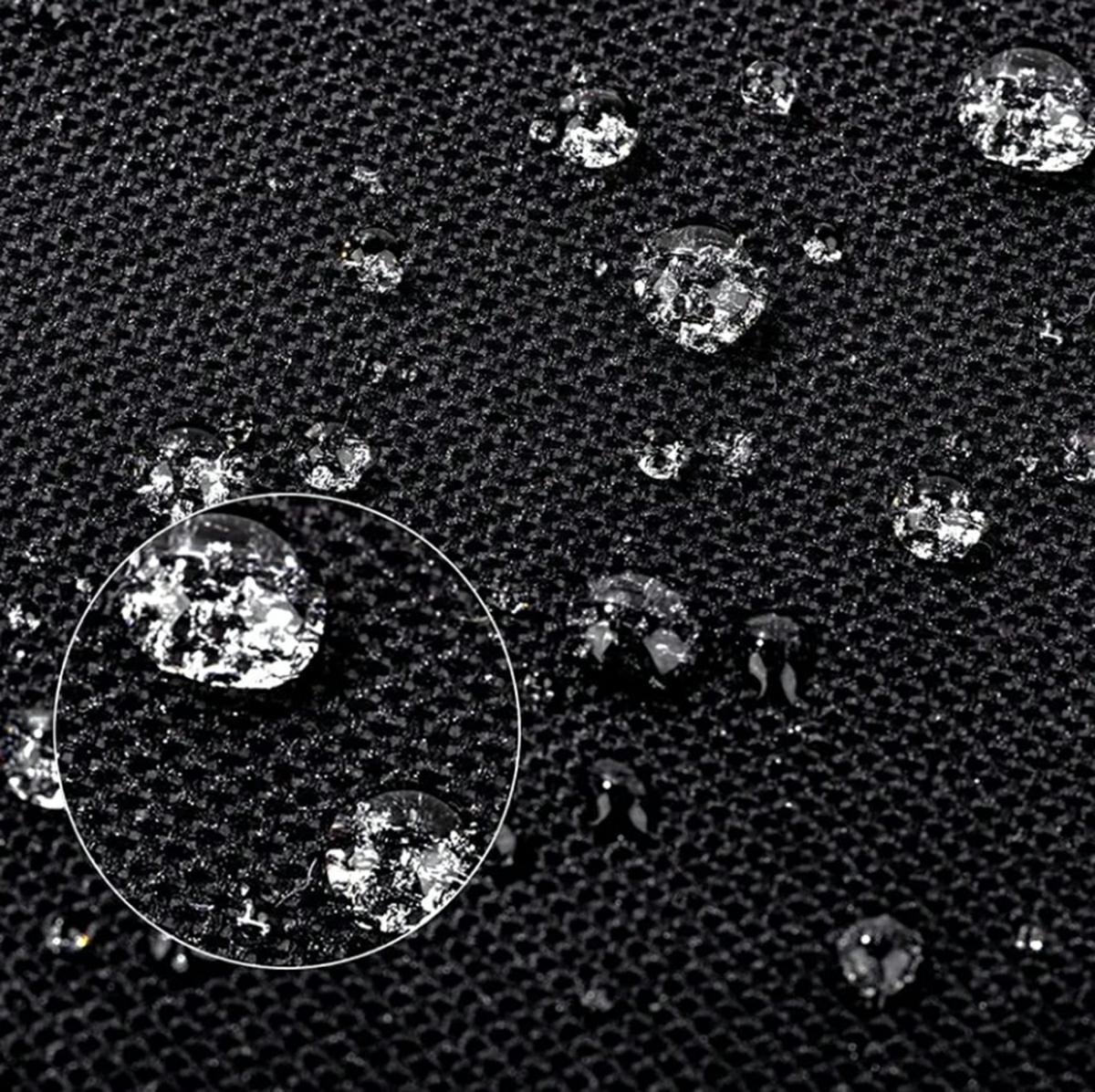 Waterproof Garden Set Protective Cover with Drawstring and Good Drainage - W242 x L160 x H100CM - Black Garden Furniture Cover - Garden Furniture Cover - Garden Set Cover - Lounge Set Cover - Garden Table Cover - Image 2