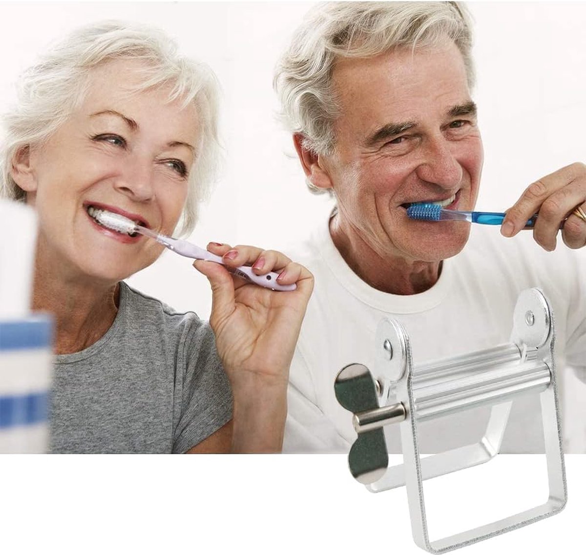 Tube Squeezer - Tube Extruder - Efficient and Durable - Save Money and Reduce Waste - Ergonomic Design - Eco-Friendly - Easy to Use - Stainless Steel - Suitable for Toothpaste, Creams, Gels - For the Last Remains - Image 4