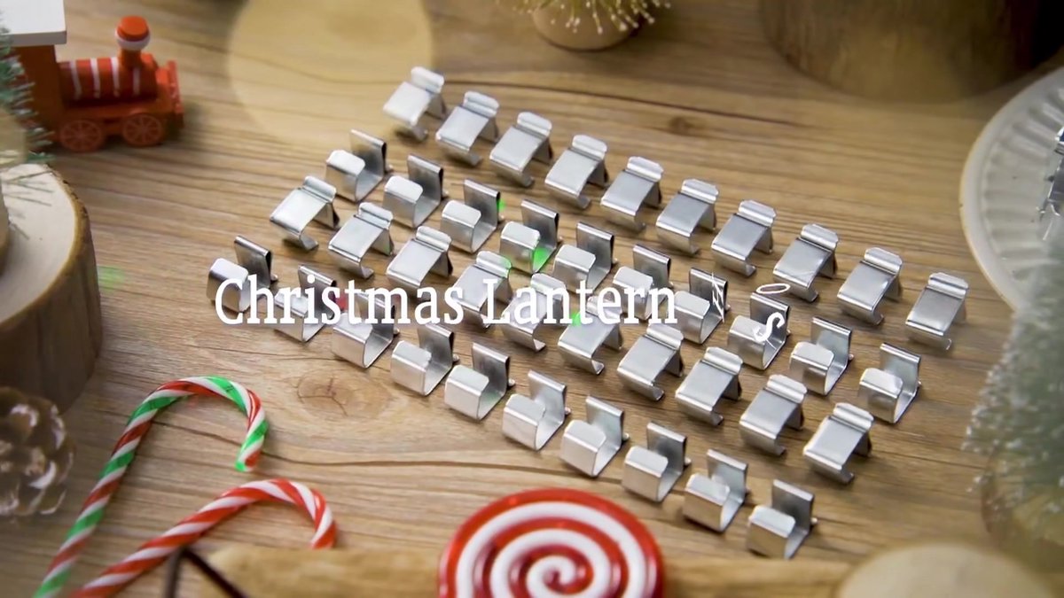 50 Pieces - Christmas Lights Gutter Hooks - Christmas Lights Roof Hooks - Christmas Lights Clips - Christmas Lights Gutter Hangers Seasonal Lighting Hooks For Outdoors For Christmas Lights Kitchen - Stainless Steel Clamp Metal Cable Clamp - Cable Clips - - Image 2