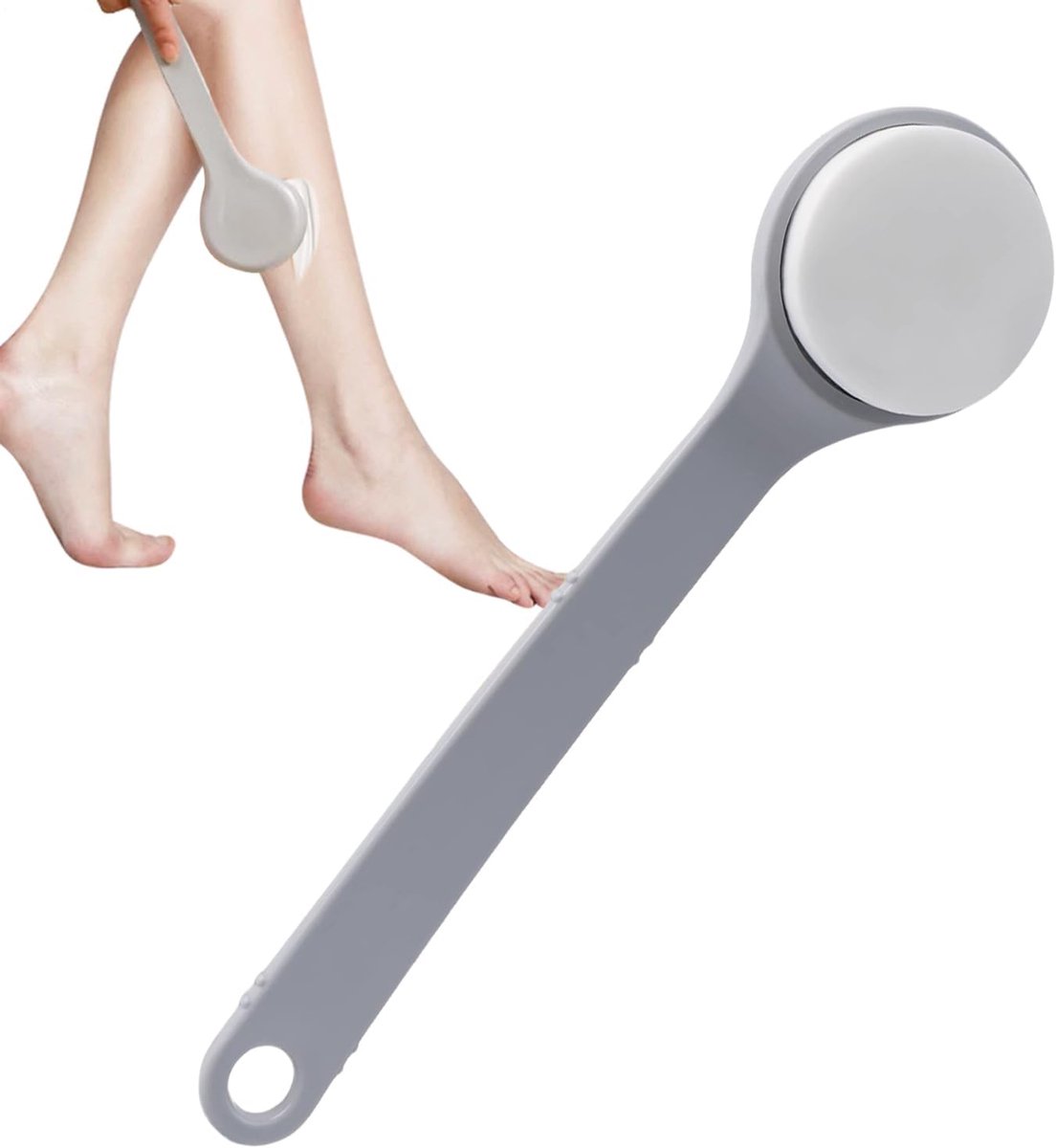 Lotion application aid - Professional back brush - Comfortable ergonomic grip applicator - back application aid - lotion application aid - Skin brush - Practical application aid - Bath brush - Shower brush - Body brush - Apply body lotion - Image 1