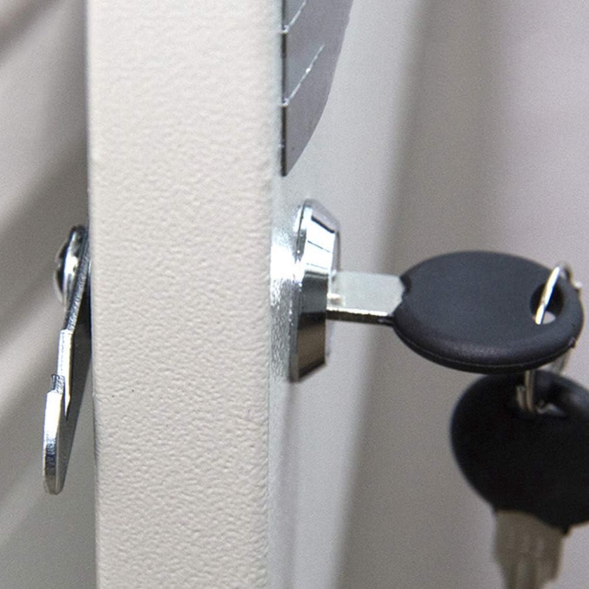 Tilt Lock - 10 Pieces - Locker Lock - Letterbox Lock - 16 mm - Includes 20 Keys - Furniture Lock - Drawer Lock - Small Lock with Keys - Sturdy Letterbox Lock - Protect Your Privacy - 10-Piece Value Set - Image 2