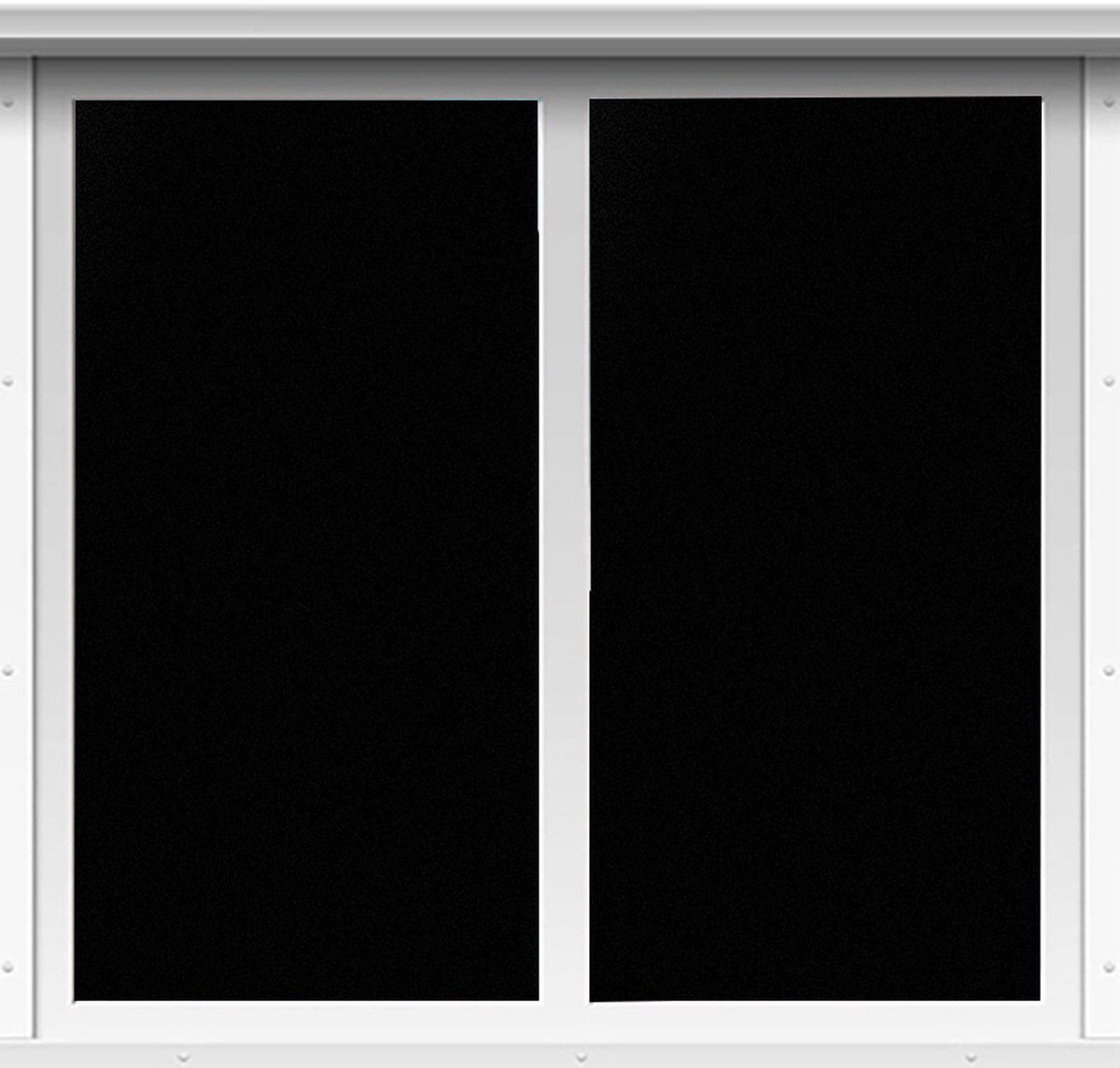 Blackout Window Film - Office/ Home/ Bathroom/ Bedroom/ Kitchen Blackout Window Film - Blackout Window Sticker - Opaque Glass Sticker - Heat Insulation, Sunscreen, Anti-UV, Decorative Window Sticker - 45x100cm - With scraper - Image 1