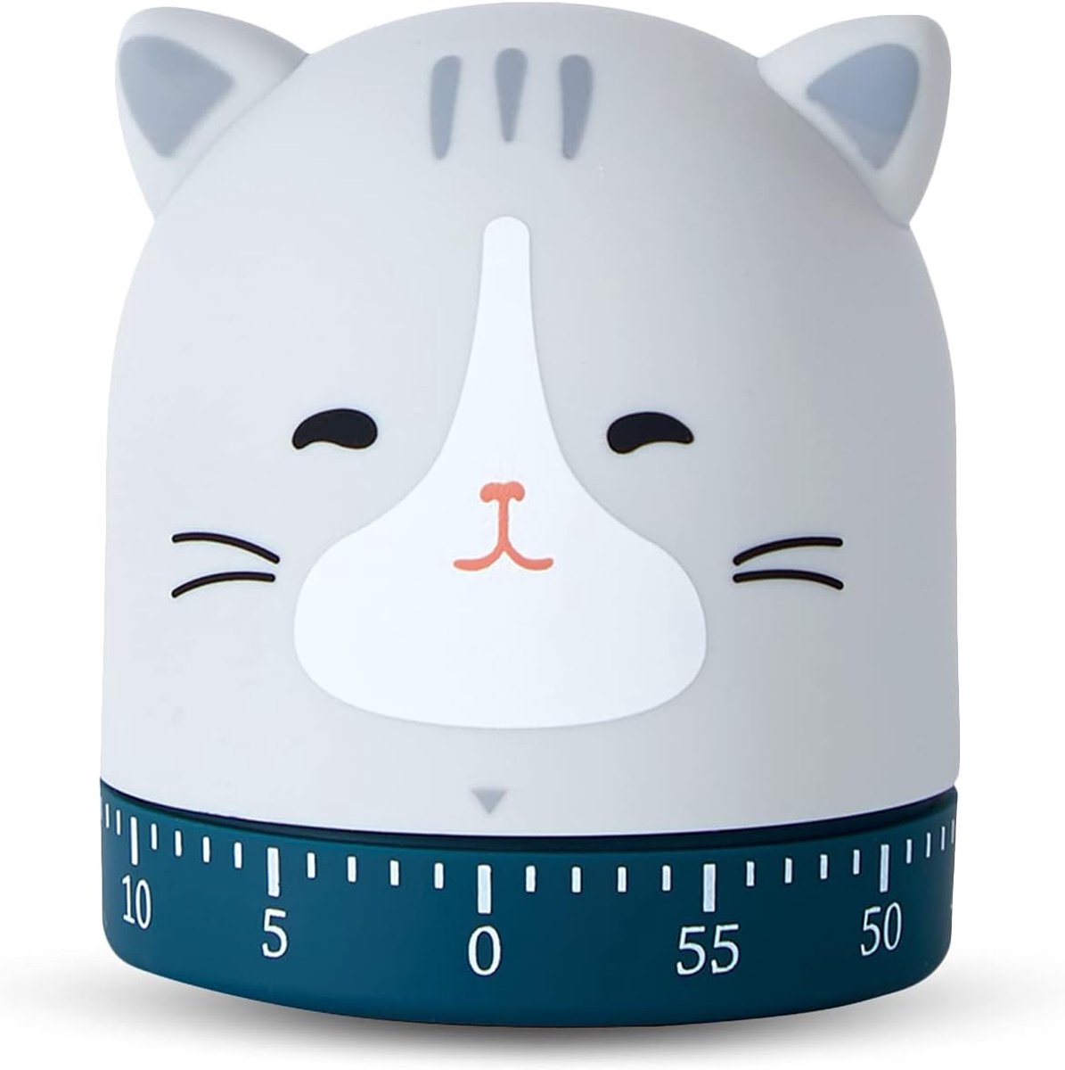 Kitchen Timer - Creative Cat Shape Digital Timer - High Quality Egg Timer - Portable BBQ Timer - Multifunctional Egg Timer - Egg Timer - Egg Alarm - Cooking Timer - Kitchen Timer - Mechanical Countdown - For Baking/Cooking/Learning - Image 1