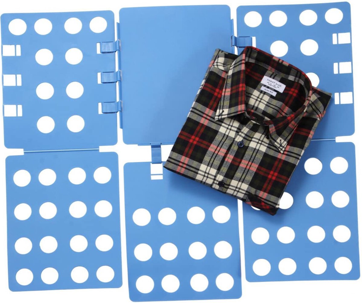 Clothes Folding Board - Laundry Folding Board - Folding Board - Folding Aid - Clothes Folder - Folding Aid - Shirt Organizer - Folding Board Folder - Flipfold - Folding Board for Shirts, Shirts, and Sweaters - Fold All Your Clothes Quickly and Easily - Bl - Image 3