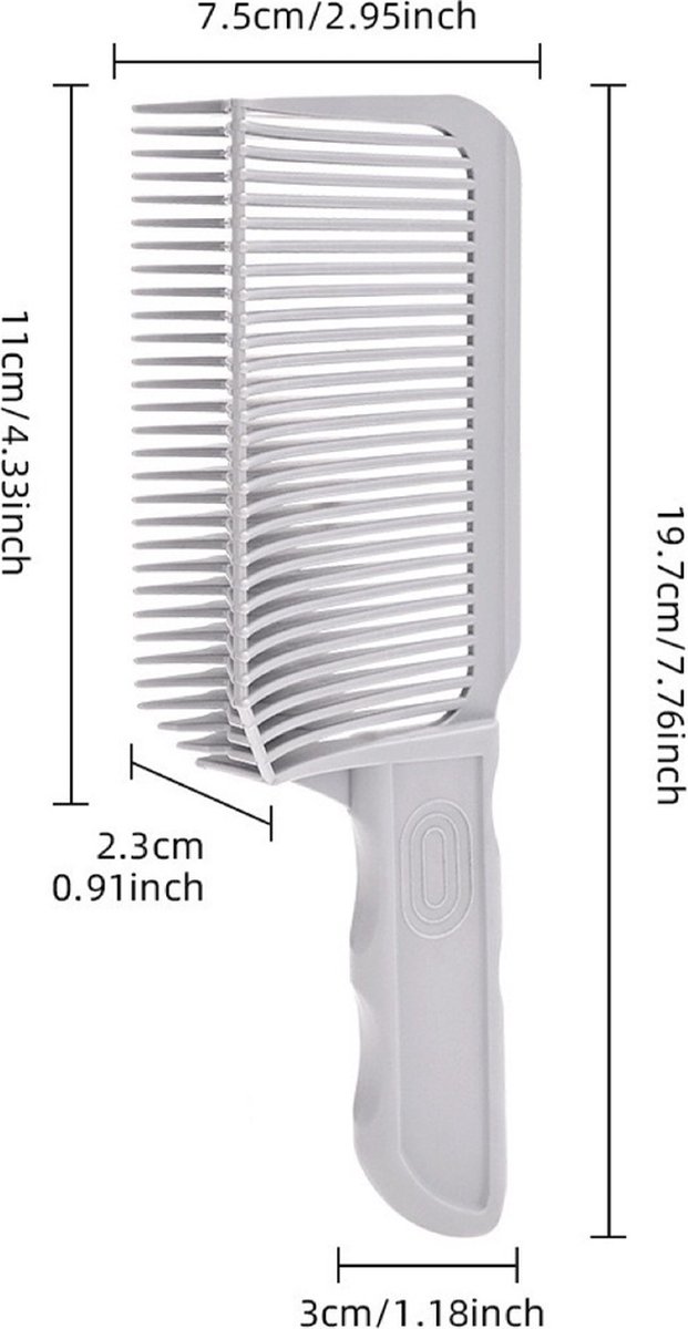 Barber Comb - 2 Pieces - Hairdresser Comb - Clipper Comb - Fade Comb - Barber - Hair Accessory - Comb for Trimmer - Clipper - Hairdresser Comb - Hair Comb - Hair Accessory - Texturizing Comb - Professional for Salon/Hairdresser - Clipper Comb for Everyone - Image 5