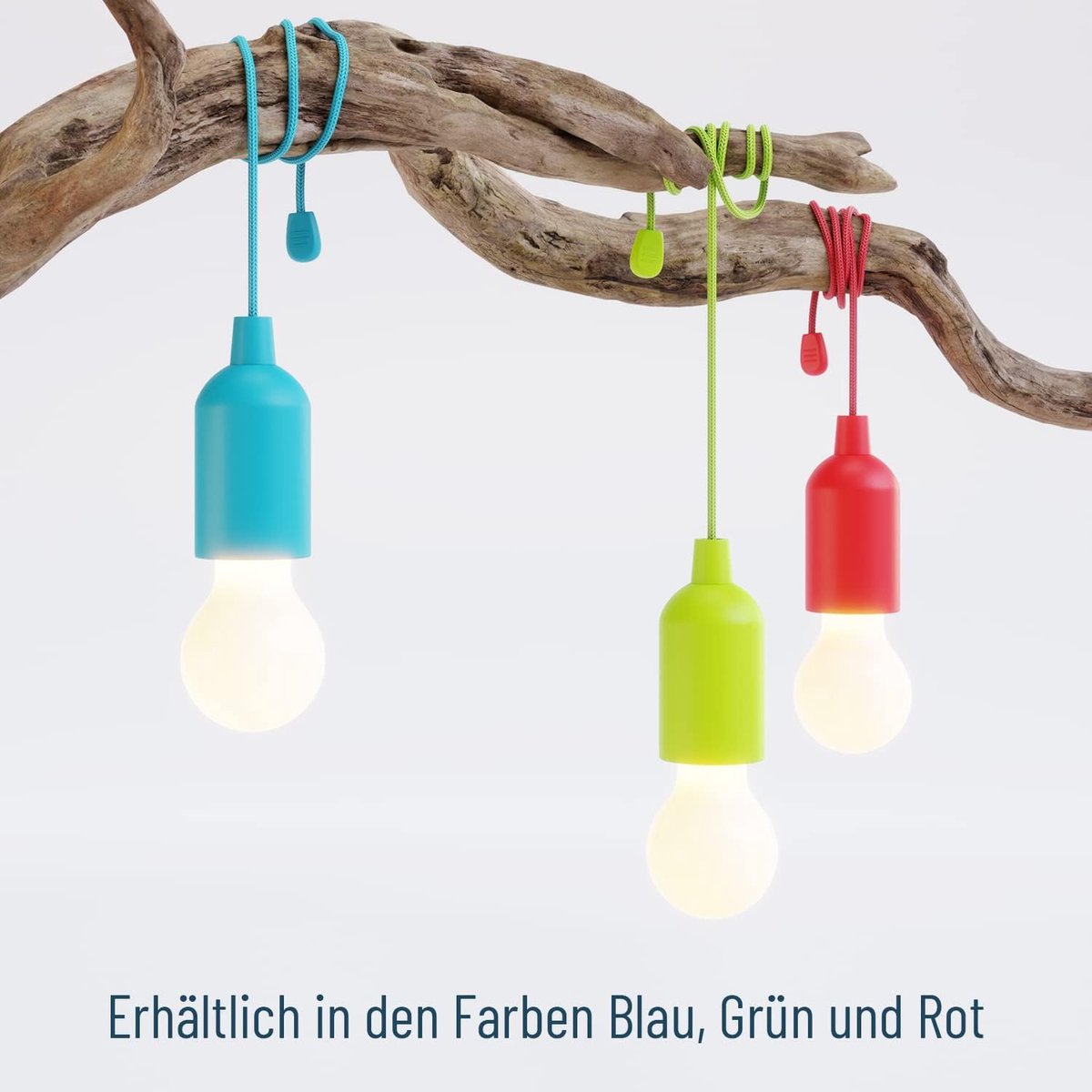 Camping lamp - pull light - Camping - Creative LED Tent Lamp - Portable Camping Lamp - Camplamp - Tent Lighting - Lights - Bright - IPX4 Waterproof - for Outdoor /fishing /Travel /camping /party decoration - Halloween - Christmas - green - Image 2
