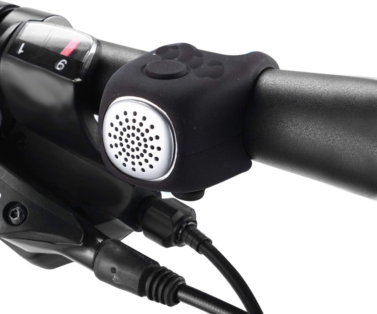 Bicycle Bell - Professional Electronic Bicycle Bell - Waterproof Electronic Bicycle Horn - Loud Bicycle Bell - Simple Mounting - Silicone - Universal - Ideal for Bicycle / Scooter / Everyday Cyclists / Cycling Enthusiasts - Image 2