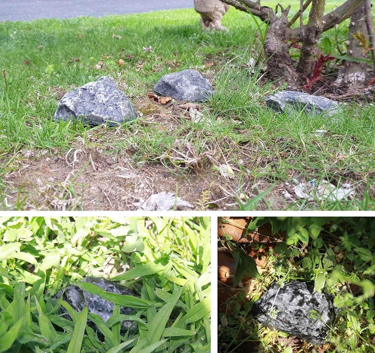 Fake Stone - Hollow Stone - Outdoor Hiding Place for House Keys - Plastic Fake Stone - Anti-Burglar - Security - Discreet - Safe Way to Hide a Key - Hide Keys in an Unfindable Hiding Place - 1 Piece - Image 4
