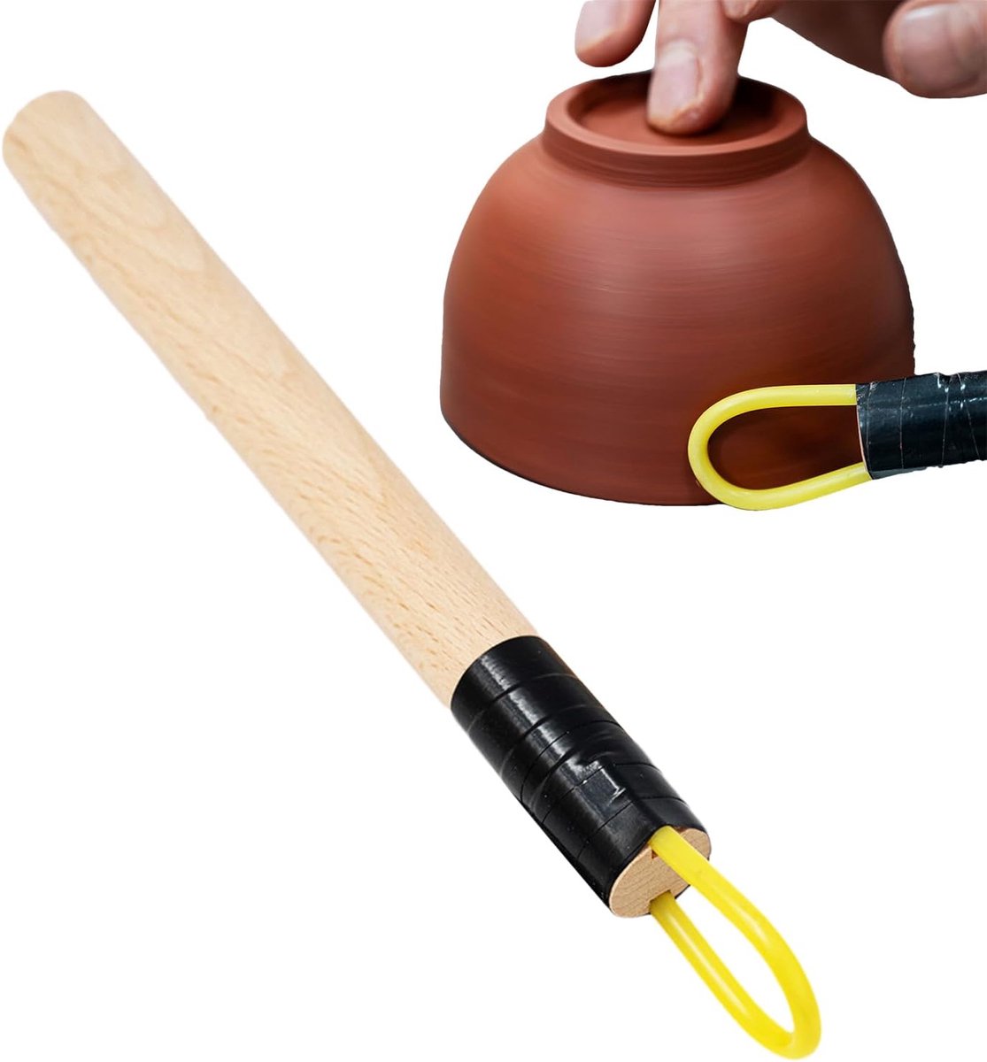Clay Tools - Professional High Quality Pottery Modeling Modeling - Universal Modeling Tools - Sculpting - Earthenware Finishing Tools - Spatulas/Knives/Small Blades/Mirrets - for Beginners in Studios and Art Schools - Image 1