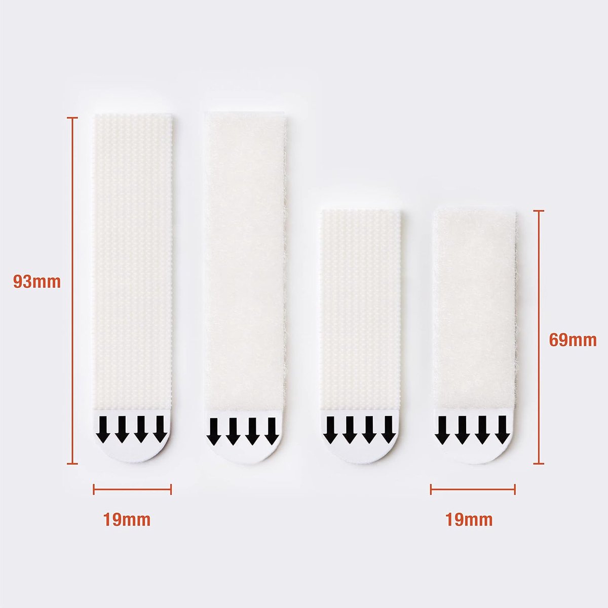 Strong Self-Adhesive Double-Sided Velcro - 24-Pair - Self-Adhesive Hook - Photo Frame - Photo Frame Hooks - Self-Adhesive Velcro - Hanging Hook - Wall Mount - Wall Hooks - Picture Hooks - Self-Adhesive Strips for Frame Hanging on the Wall - Image 5