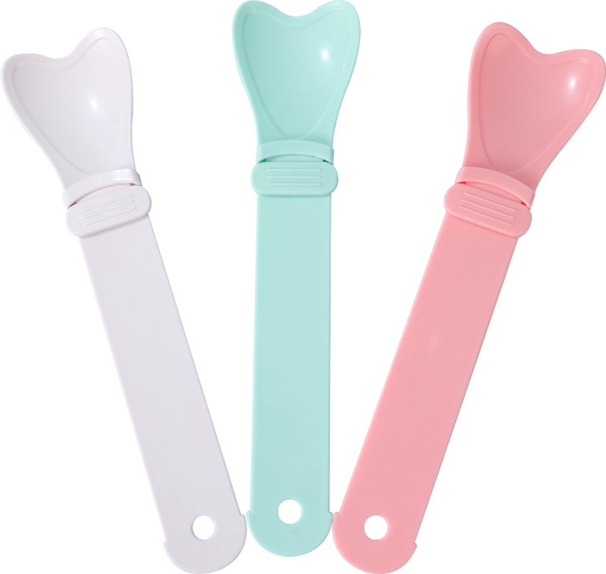 Cat Food - Cat Treats Spoon - Cat Treats Spoon - Snack Spoon for Pets - Feeder - Cat Treats Spoon - Cat Spoon - Hanging Design - For Squeezing Out Puree and Snacks - 3 Pieces - Image 1
