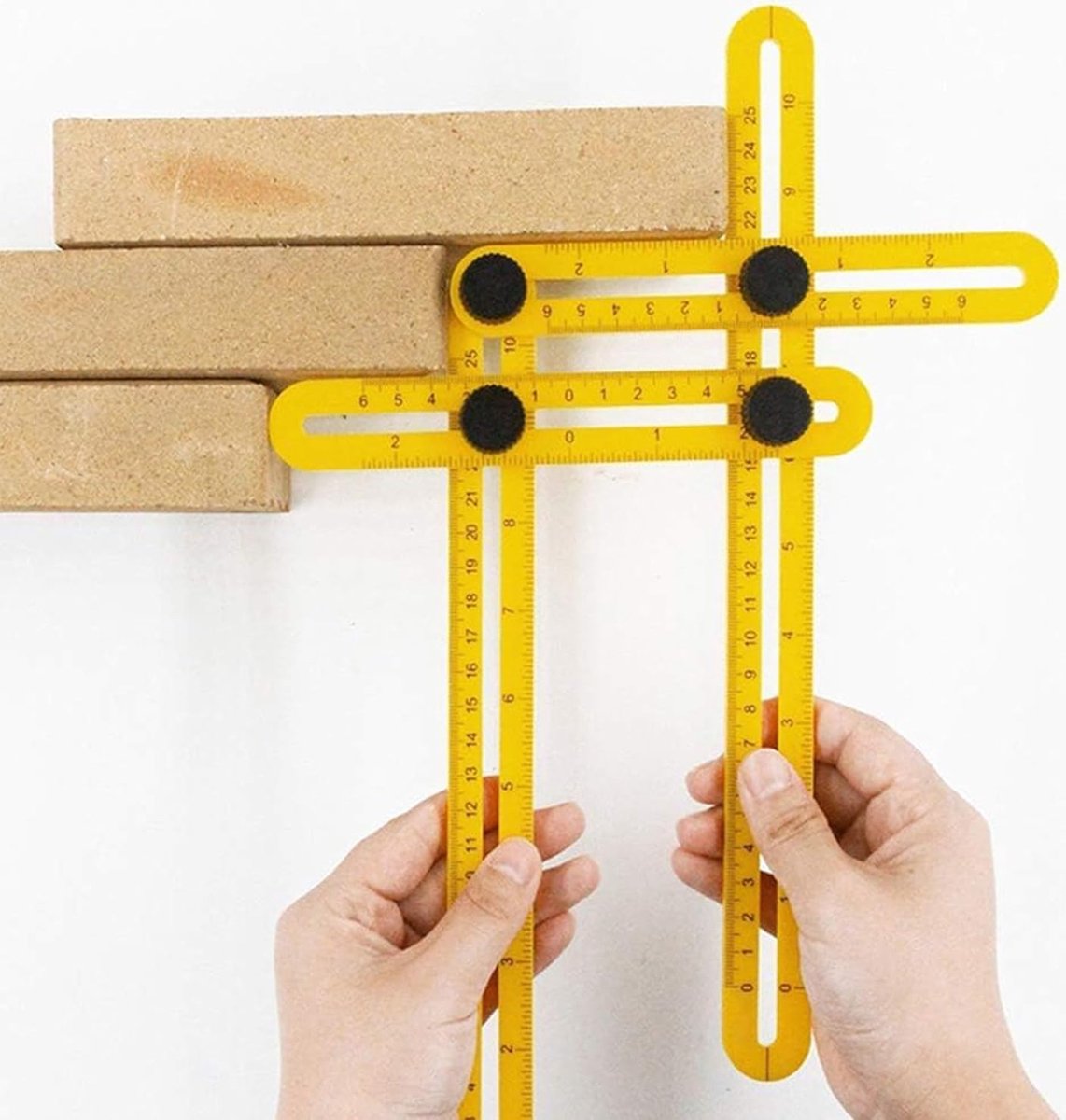 Angle Ruler - Quadrilateral Measuring Instrument - Multi-Angle Ruler - Folding Ruler - Multi Angle Angle Meter - Multi-Angle Ruler - Folding Ruler Measuring Ruler - Multi-Angle Measuring Ruler - Multi-Angle Measuring Ruler - Multifunctional - Universal An - Image 2