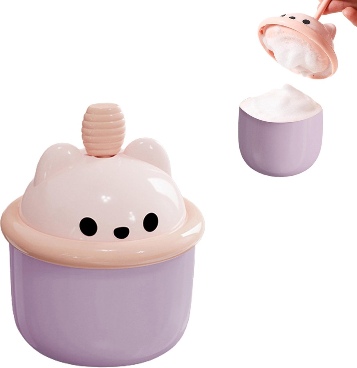 Soap Dispenser - Foam Pump - Foam Maker - Bottle Holder - Skincare Tools - Refillable Pump - Foam Cup - Foam Maker - Foam Soap Dispenser, Foaming Liquid Shampoo - Facial Cleanser Foamer - Empty Bottle - For Kitchen, Bathroom - Image 1