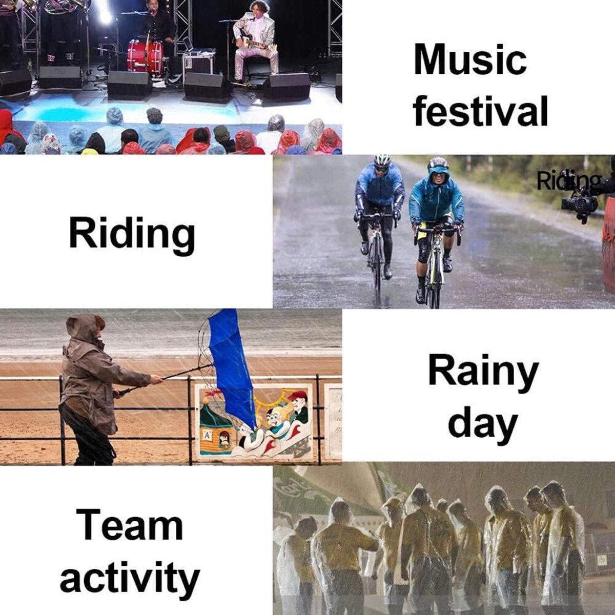 Raincoat - Portable Windbreaker - Professional waterproof windbreaker - emergency raincoat - Ergonomic windbreaker - raincoat - rain - Rainproof - Water-repellent - Foldable - Outdoor - women's men's raincoat - for Daily Use / Travel / Camping - 1 piece - Image 3
