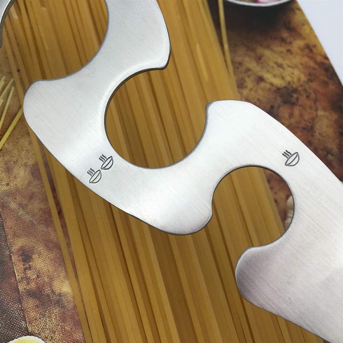 Spaghetti Measurer - Professional Pasta Measuring - 4-Hole S-Shaped Portable Spaghetti Meter - Multifunctional Spaghetti Meter - Universal Pasta Meter - Spaghetti Portioner - Spaghetti Measuring - Small Spaghetti Measurer - Fast Efficient Pasta Measuring - Image 3