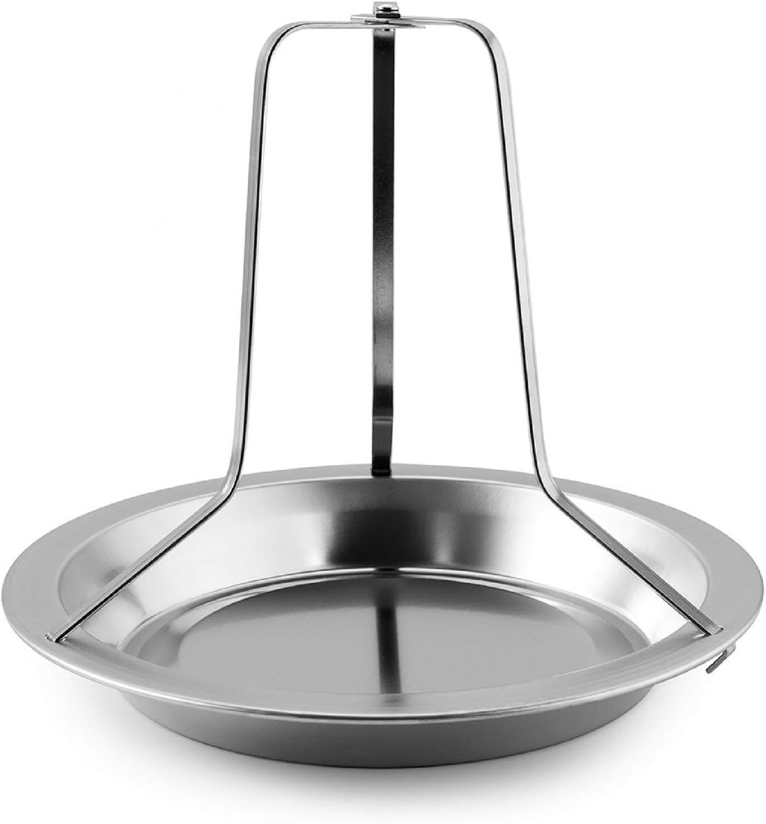 Chicken Grill - BBQ collection - Suitable for oven or barbecue - Chicken Grill for the Barbecue - Chicken Grill - Chicken Holder - Grilling Chicken - Chicken holder - Easy to clean - Removable - Beer Can Chicken - Stainless Steel - Silver - Image 2