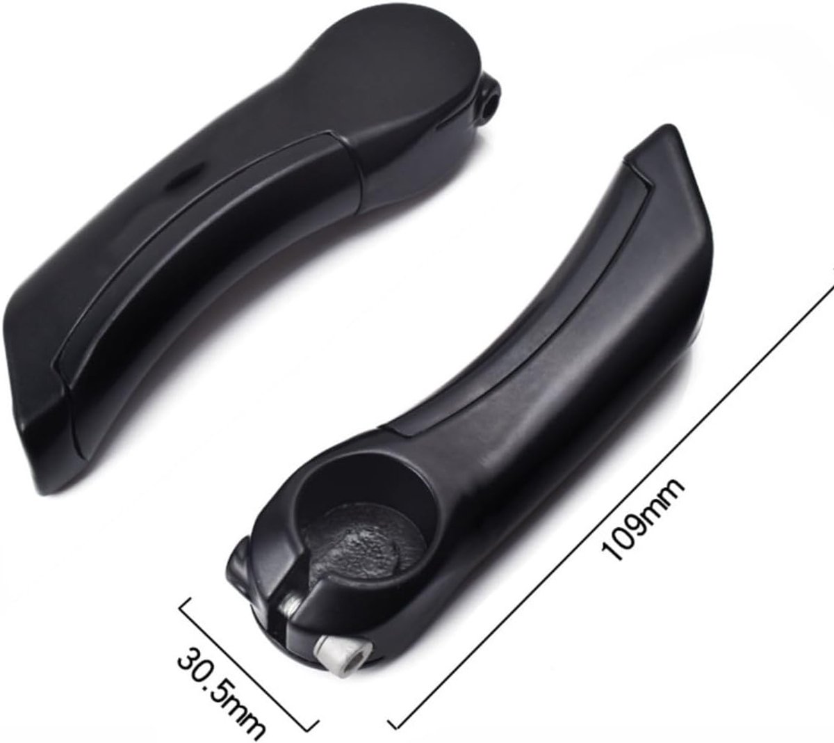 Bicycle Handlebars - 1 pair Assistant Handlebars - Professional Anti-slip Handlebars - Ergonomic Handlebar Set - Sturdy Bikegrips - Easy to mount - Lightweight - Universal - Ideal for Bicycles / Scooters / Everyday cyclists / Cycling enthusiasts - Image 3