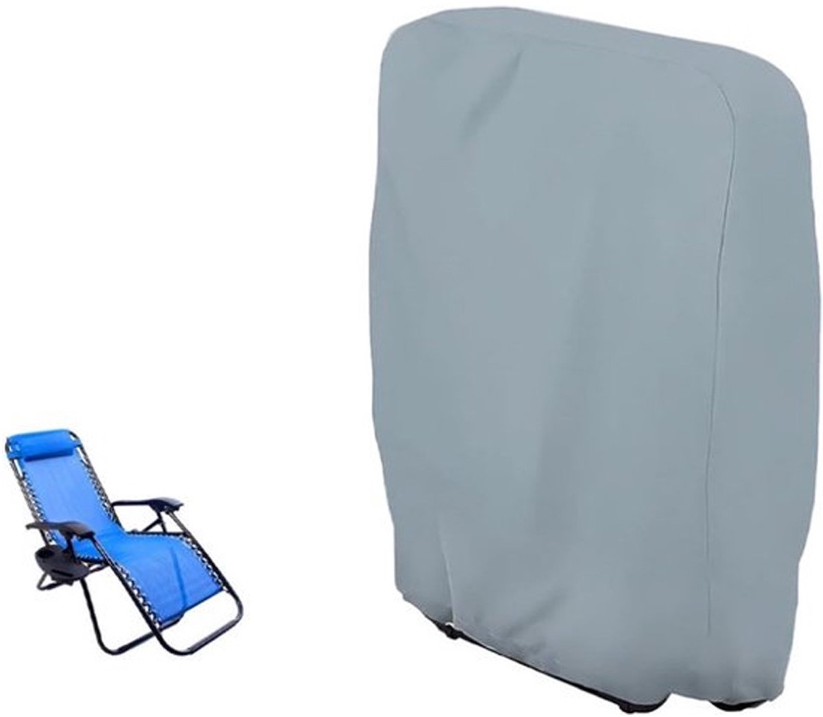 Waterproof Chair Cover - Garden Furniture Protective Cover - Garden Chair Cover - Garden Furniture Cover - Chair Cover for Garden Chairs - Cover for Folding Chairs - Weatherproof Chair Protective Cover - For Outdoor Use in the Garden, Balcony, or Terrace - Image 1