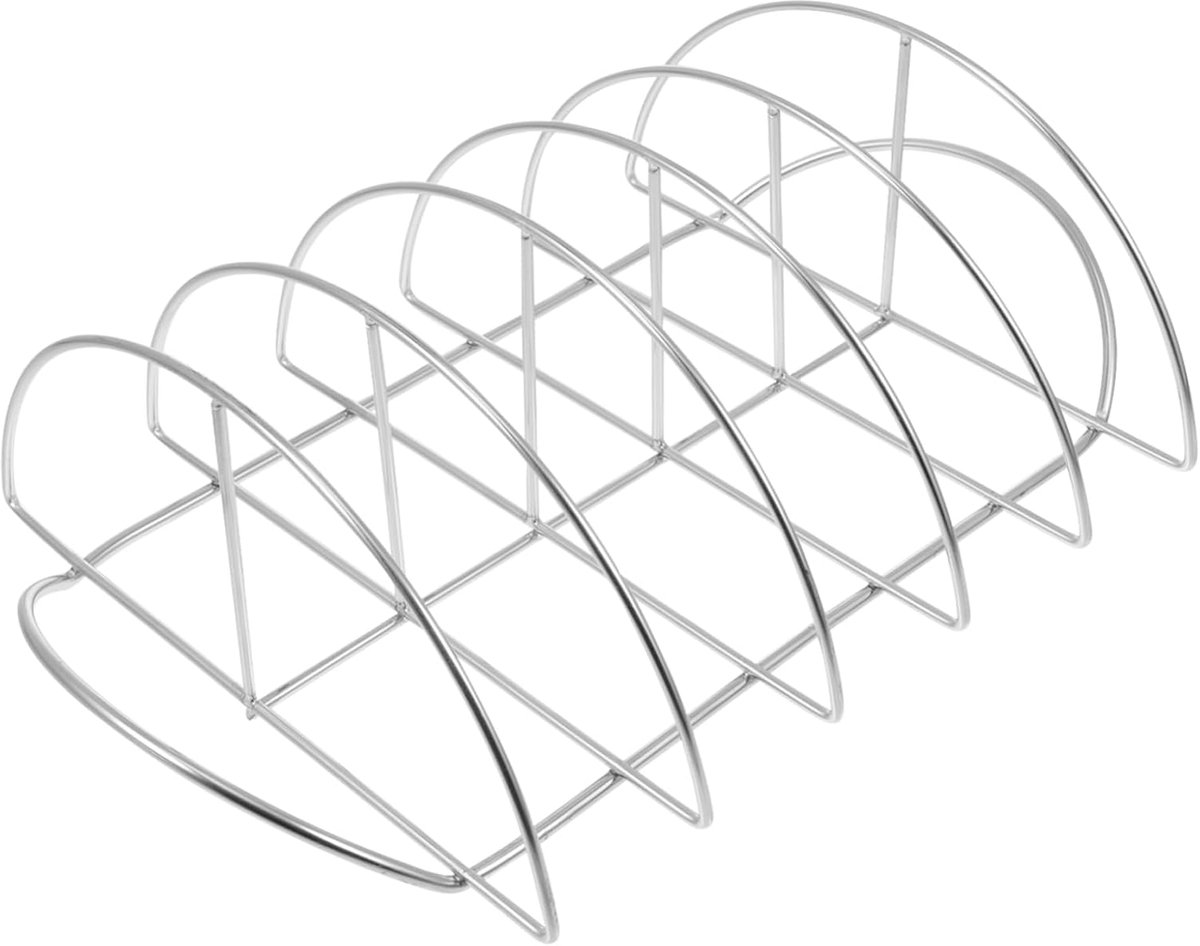 Professional Grates - BBQ - Barbecue - Sparerib Rack - Rib Rack - Spareribs Holder - Clamp Grate - Grill Clamp - Clamp Grates - Barbecue Grates - Barbecue Accessories - Barbecue Tools - Practical - High Quality - Very Suitable for Professional BBQ - Image 1
